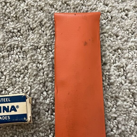 Vintage H & H Co Hair Shaper Razor Stainless Steel Straight Razor Personna Blade - Picture 5 of 15